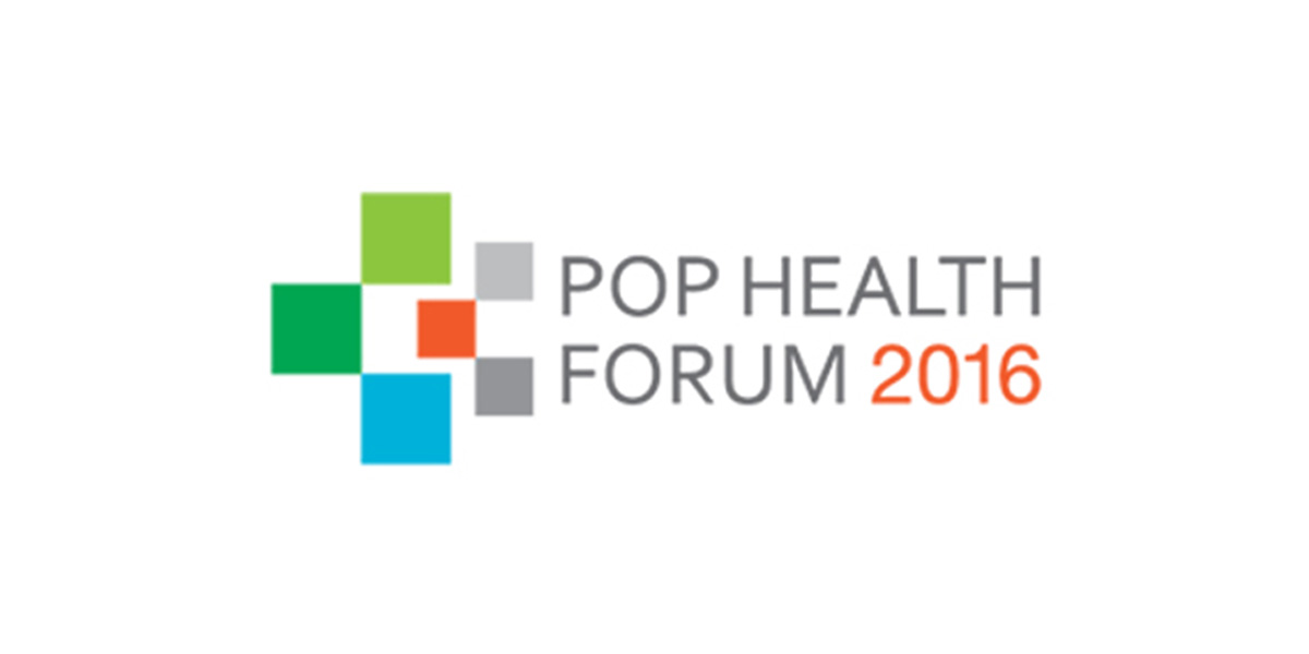 Pop Health Forum 2016