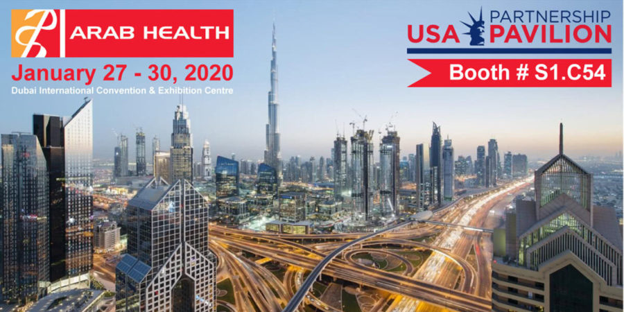 Visit us at Arab Health 2020, Booth # S1.C54
